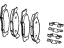Mopar 2AMV3868AA Pad Kit Front Disc Brake