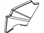 Mopar 5008814AA Support Rear Shelf Panel