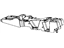 Mopar 4680676AD Bracket Console
