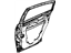 Mopar 5303690AH Weatherstrip Rear Door Belt Outer