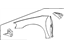 Mopar 5018848AB Fender, Front Passenger Side