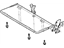 Mopar 4882145 Bolt, W/Washer Riser Attaching (M10-1.5X35)