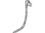 Mopar 4878382AE Weatherstrip Quarter Outer Panel, Front Door
