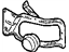 Mopar MR221840 Fog Lamp Assembly Mount Bracket