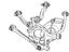 Mopar 68089312AD Knuckle, Rear Passenger Side