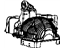 Mopar 68110621AA Housing Air Inlet Includes: Door And Actuator