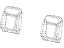 Mopar 6SJ32U00AA Cover Front Seat Back