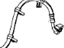 Mopar 68171505AA Clip Brake Tube