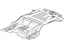 Mopar 55396322AJ Pan Floor