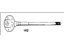 Mopar 4713192 Axle Shaft, Rear Passenger Side