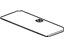 Mopar 5HP851D1AF Compartment Door, Light Gray, Rear