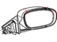 Mopar 1AQ521S2AA Mirror Outside, Rearview, Electric, Heated