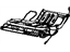 Mopar 68004626AA Cushion Frame, Rear Passenger Side