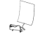 Mopar 68057732AA Seat Back Heater