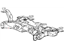 Mopar 68078774AE Suspension Crossmember, Front