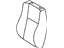 Mopar 5103777AA Seat Back, Front Passenger Side