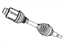 Mopar 5273558AF Shaft Front Drive