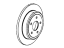 Mopar 4755374AA Rotor, Rear