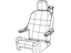 Mopar 68049981AA Cushion Frame, Rear Center
