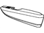 Mopar 1VZ52DX9AA Armrest Rear Door Trim