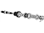 Mopar 68071221AB Mainshaft Transfer Case