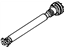 Mopar 52123198AA Shaft Drive Front