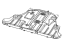 Mopar 68288227AC Belly Pan Front