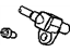 Mopar 5096051AA ABS Sensor, Front Passenger Side