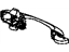 Mopar 5074195AG Handle, Outside, Black, Rear Outer Driver Side