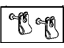 Mopar 5159112AA Spring Kit Brake Shoe Hold Down