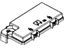Mopar 68212600AB Cover Power Distribution Center