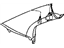 Mopar YF54DW1AA Molding Windshield Garnish