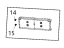 Mopar 68298555AA License Plate Kit Includes Screws