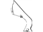 Mopar 68184753AC Bracket B - Pillar Attach For Item 2 Rear Side Carpet