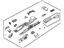 Mopar 5115196AA Side Member Floor, Rear