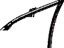 Mopar 68039968AB Weatherstrip Rear Door Flush Glass