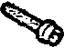 Mopar 68096213AA Bolt Hexagon Head M8X35