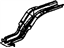 Mopar 55397054AA Rail Frame Front
