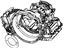 Mopar 68003039AA Gasket Package Clutch Retainer W Isheet Larger Hole