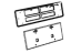Mopar 68266955AA Bracket License Plate Bracket Only