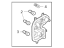 Mopar 68458452AA Socket Panel, Rear Passenger Side