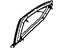 Mopar 5191236AA Glass Quarter Window
