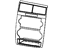 Mopar UZ86DX9AA Center Bezel, Black