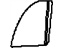 Mopar 68065672AA Film Anti-Chip Rear Door Opening