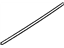Mopar 5303656AE Belt Weatherstrip, Front Outer Passenger Side