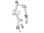Mopar GK39SAZ Lap & Shoulder Belt, Rear Outer