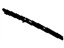 Mopar 5076880AA Upper Seal, Rear Outer