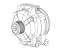 Mopar 5035679AA Alternator