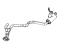 Mopar 68268211AE Tailpipe Exhaust Dual Isolators for Tailpipe Service