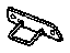 Mopar 55360220AB Striker, Rear